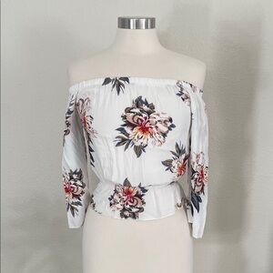 Floral Off-Shoulder Top